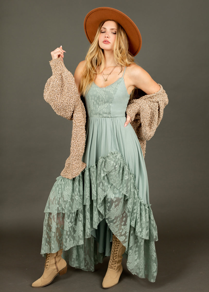 Christelle Dress in Seaglass-My Prom Time