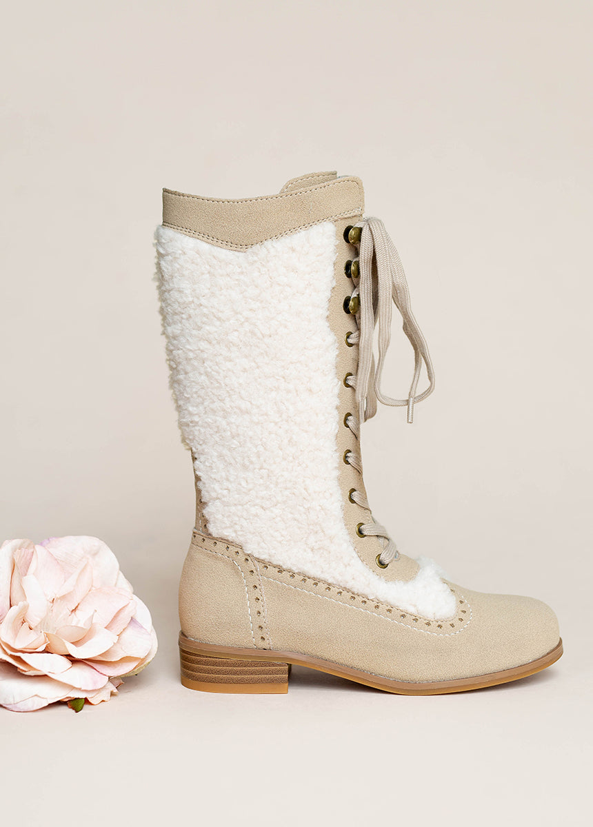 Keiko Tall Boots in Tan-My Prom Time