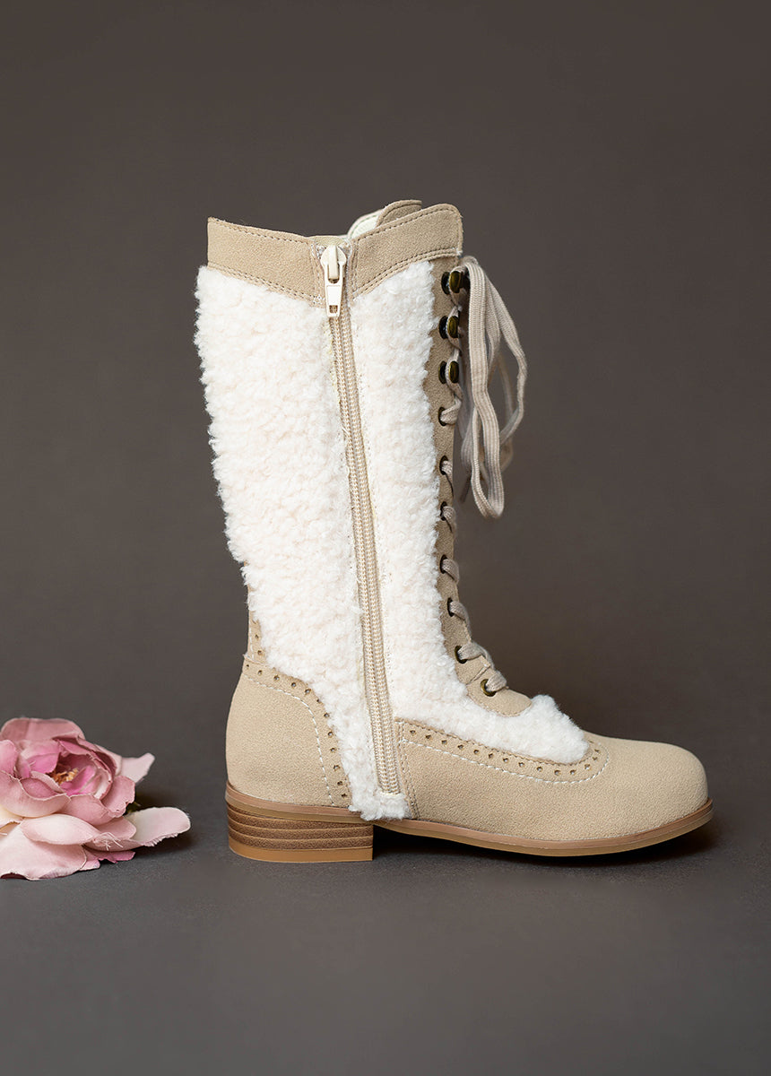 Keiko Tall Boots in Tan-My Prom Time