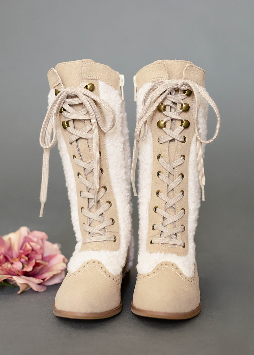 Keiko Tall Boots in Tan-My Prom Time