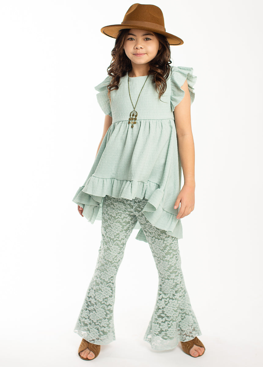 Kennedy Pant in Seaglass-My Prom Time