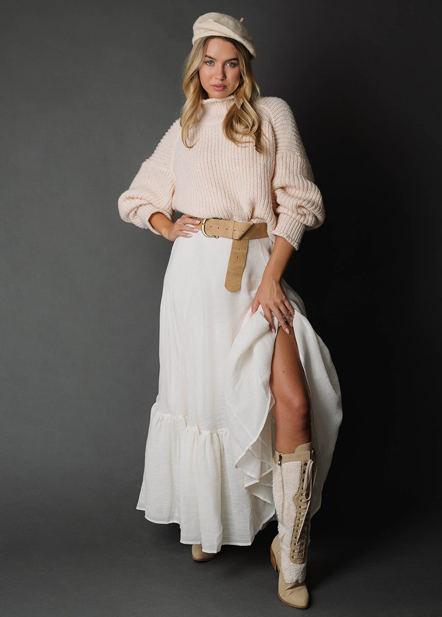 Kiko Tall Boots in Tan-My Prom Time