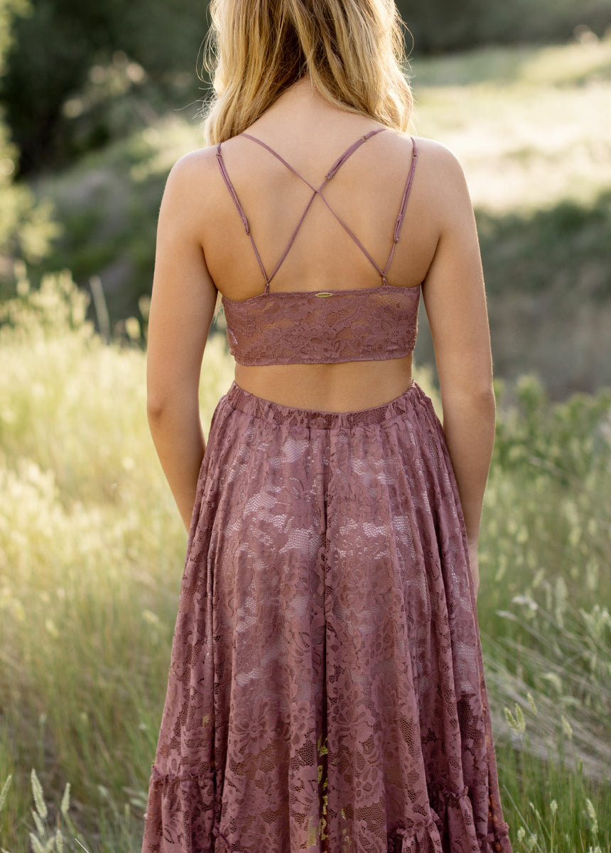 Leo Set in Ash Rosette-My Prom Time