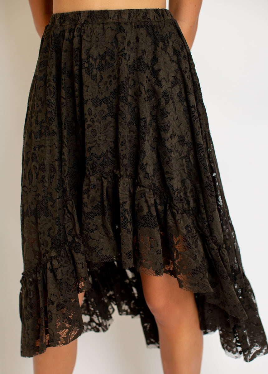 Leo Set in Washed Black-My Prom Time