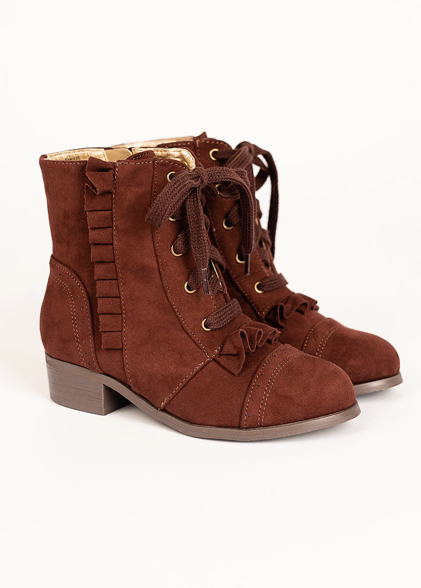 Moen Boot in Oxblood-My Prom Time