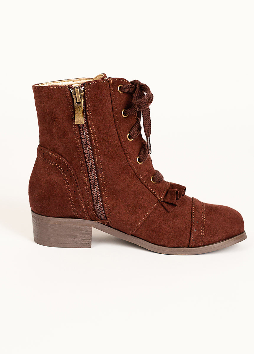 Moen Boot in Oxblood-My Prom Time