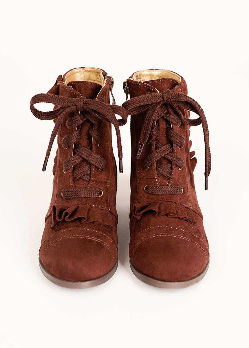 Moen Boot in Oxblood-My Prom Time