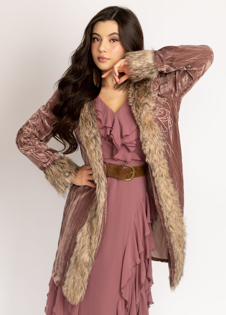 Mackie Jacket in Raisin-My Prom Time