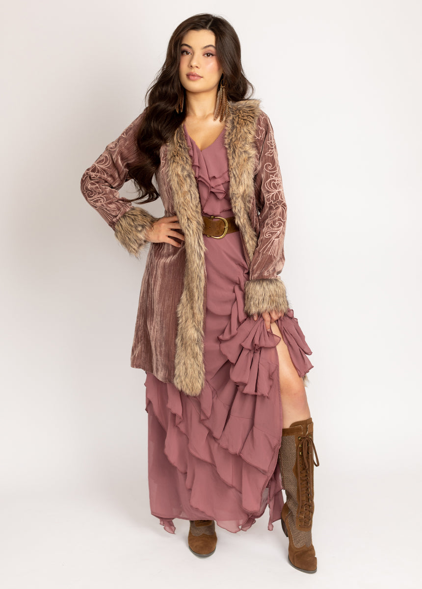 Mackie Jacket in Raisin-My Prom Time