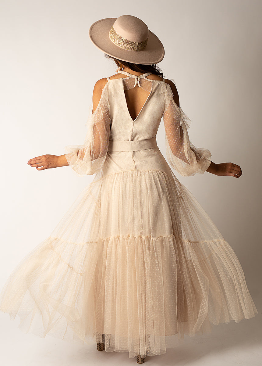 Halo Hat in Shell-My Prom Time