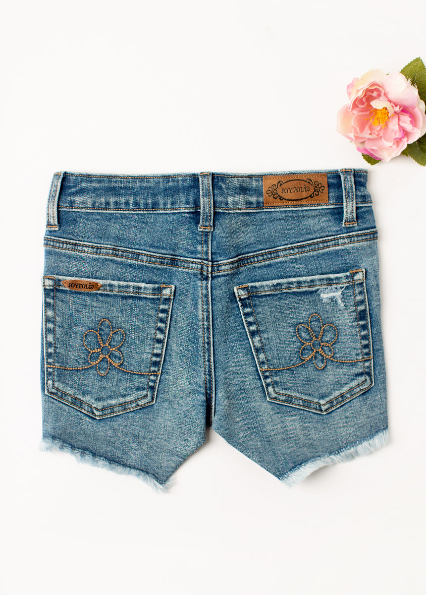 Marah Shorts in Indigo-My Prom Time