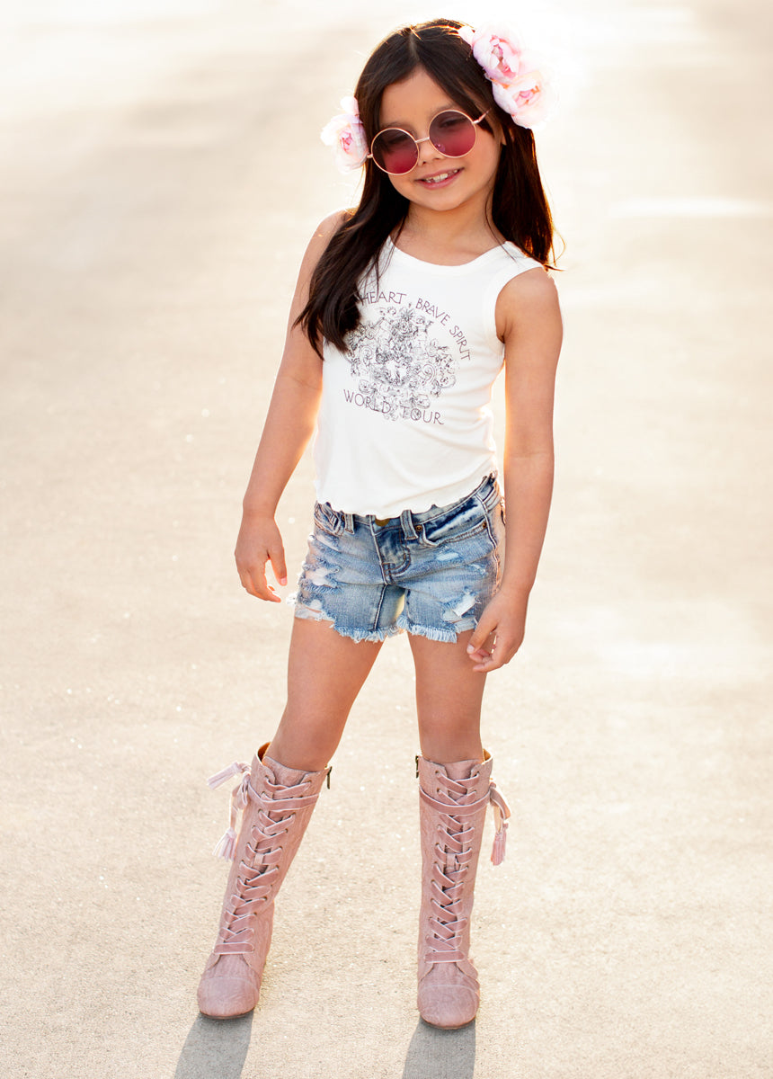 Marija Tall Boot in Dusty Lilac-My Prom Time