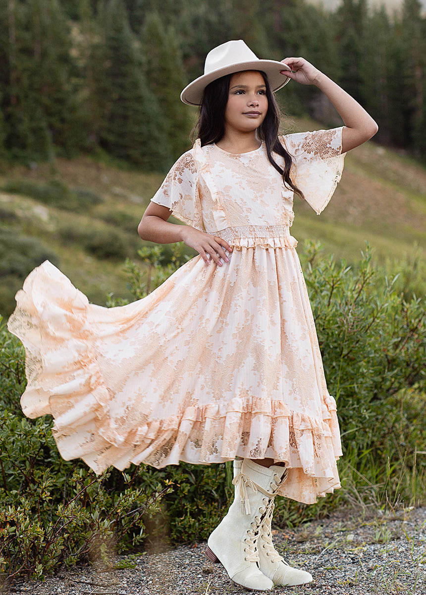 Marija Tall Boot in Champagne-My Prom Time