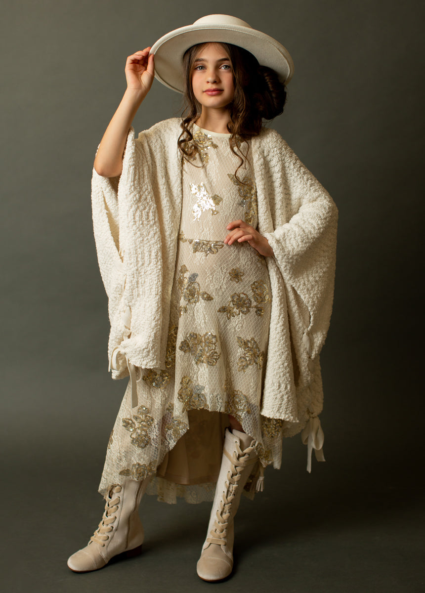 Marija Tall Boot in Champagne-My Prom Time