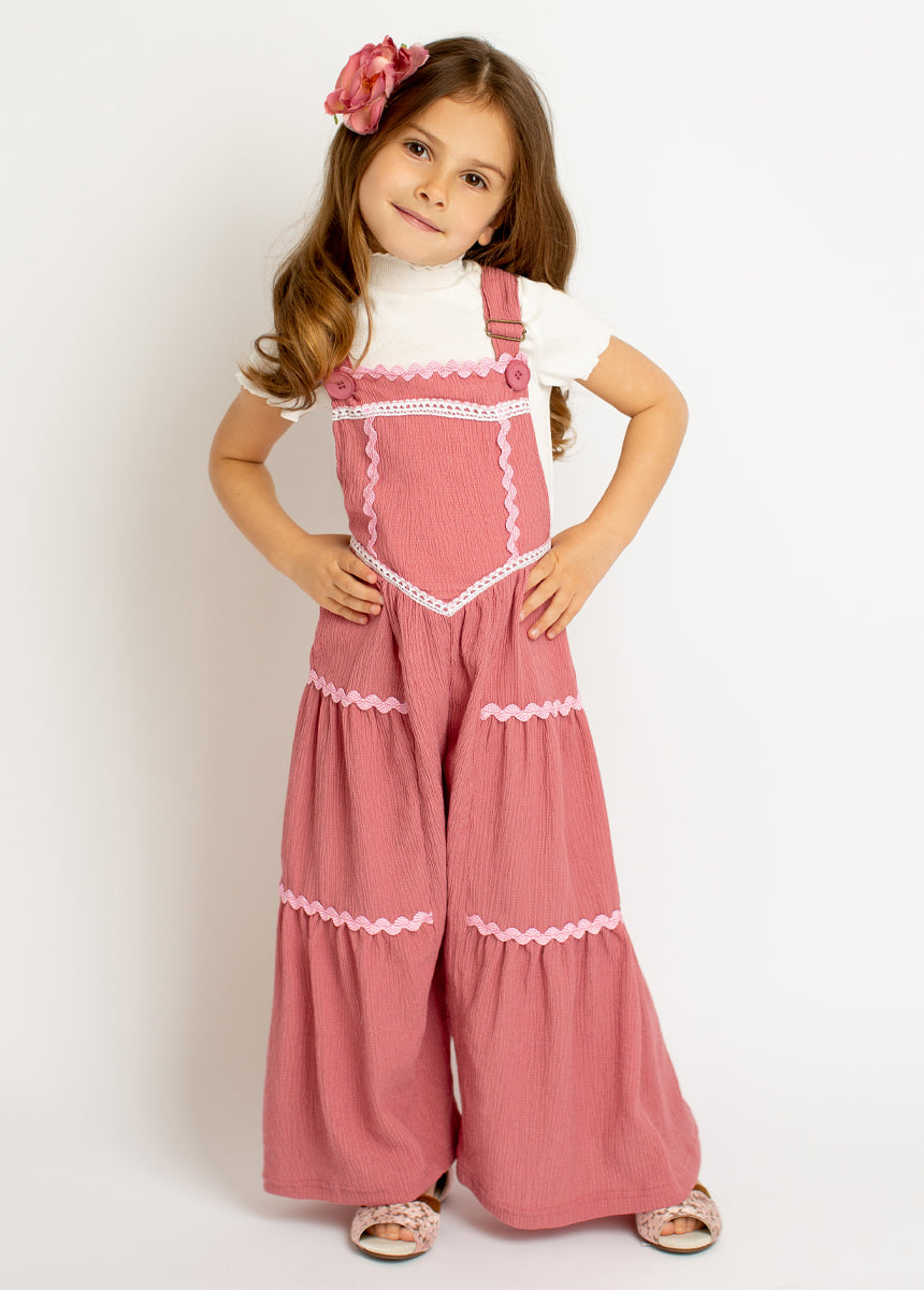 Mercy Overalls in Wild Rose-My Prom Time