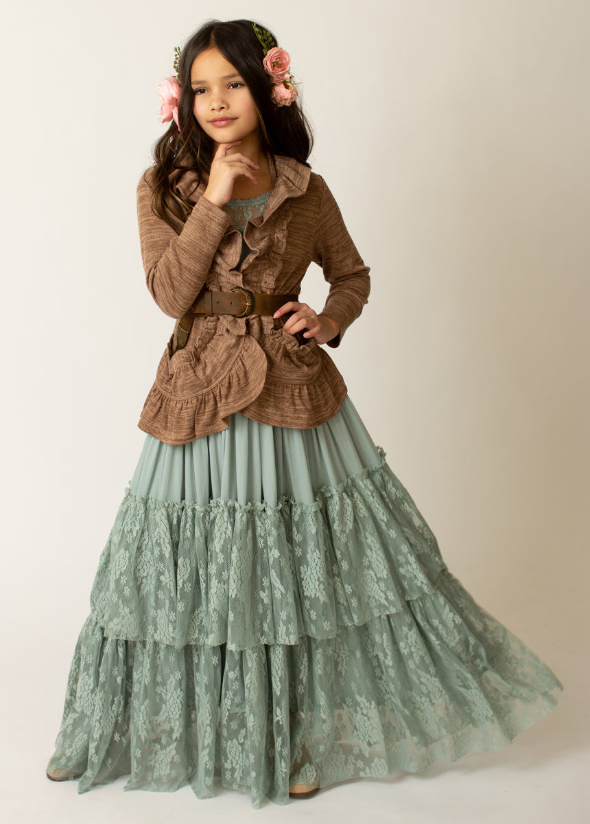 Catrin Dress in Seaglass-My Prom Time