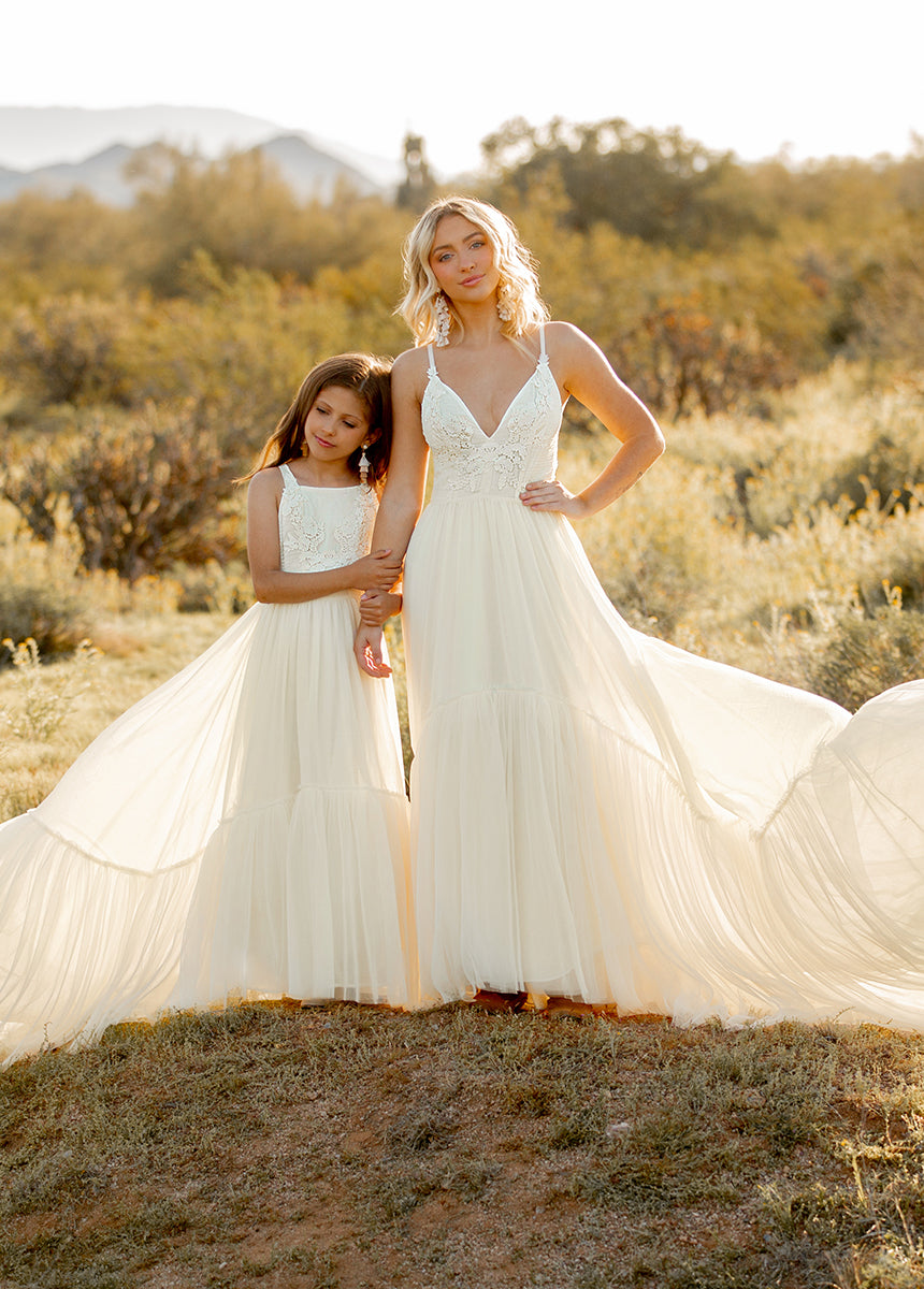 Mckenna Impact Dress in Cream-My Prom Time