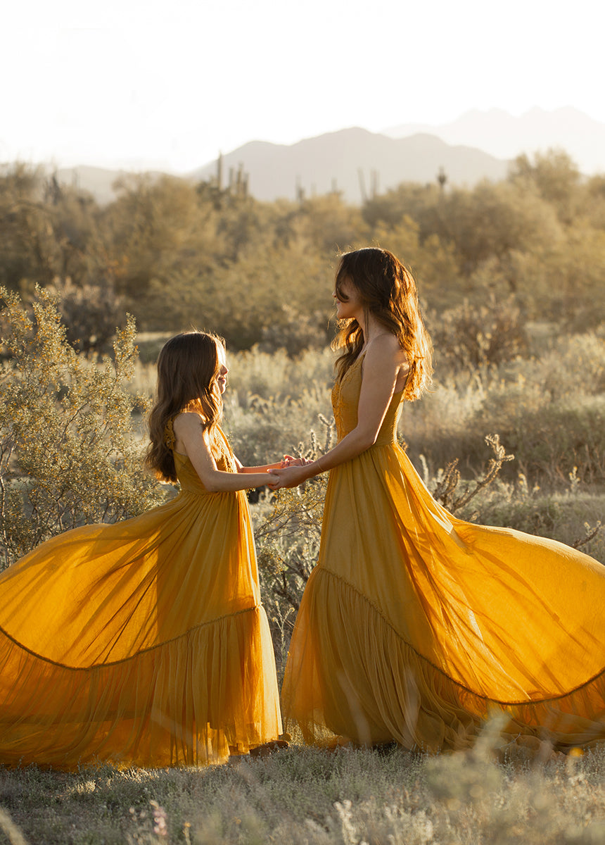 Maia Impact Dress in Tarnished Gold-My Prom Time