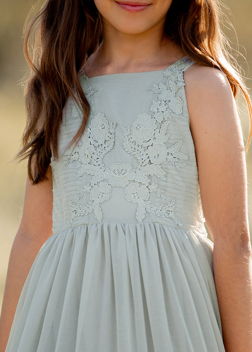 Maia Impact Dress in Blue Smoke-My Prom Time