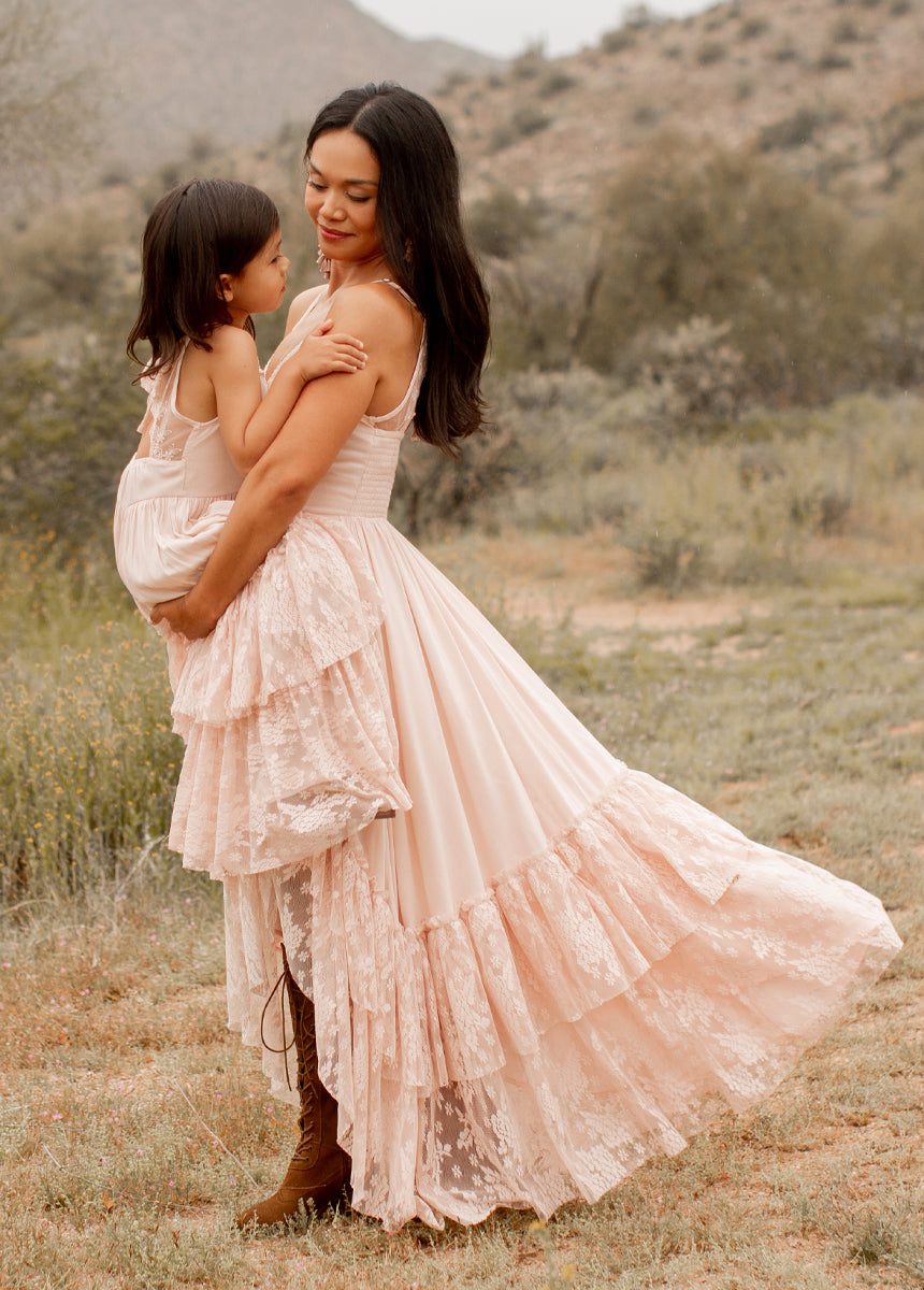 Catrin Dress in Shell-My Prom Time