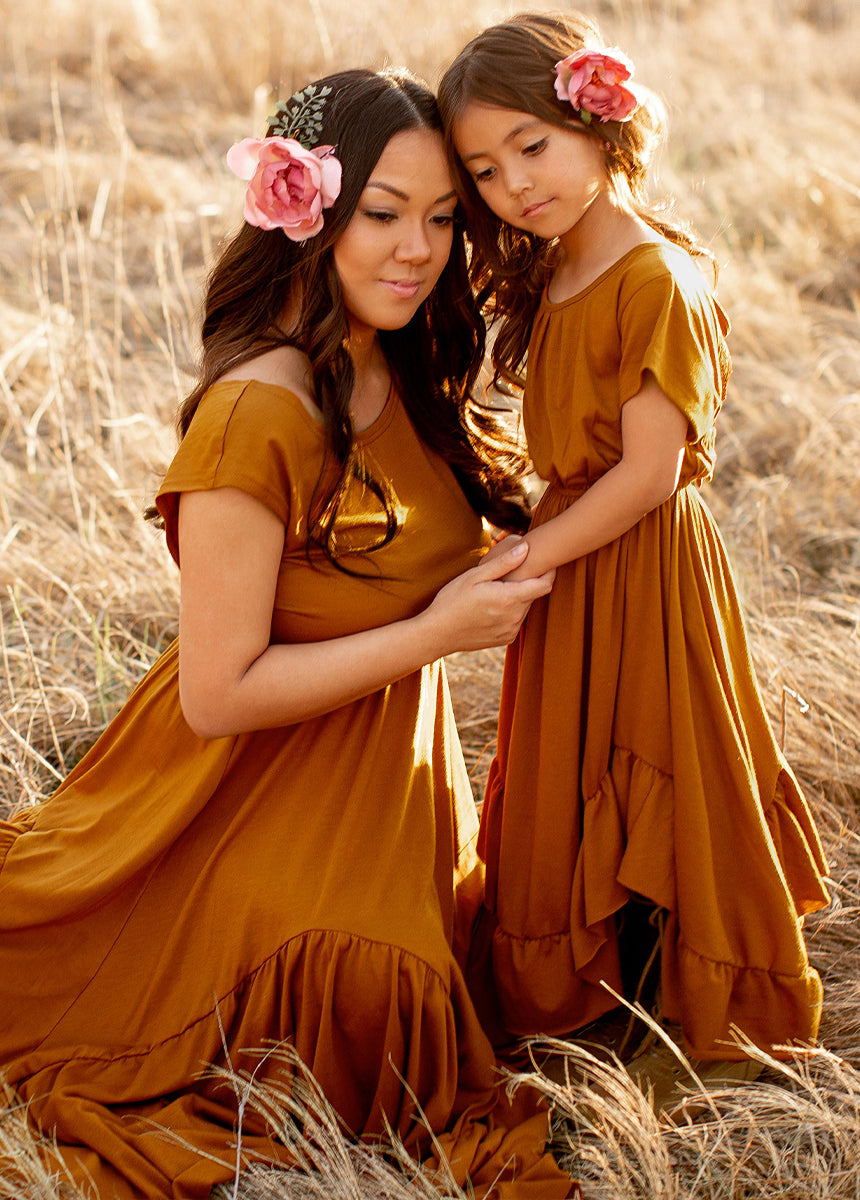 Braelyn Dress in Spice-My Prom Time