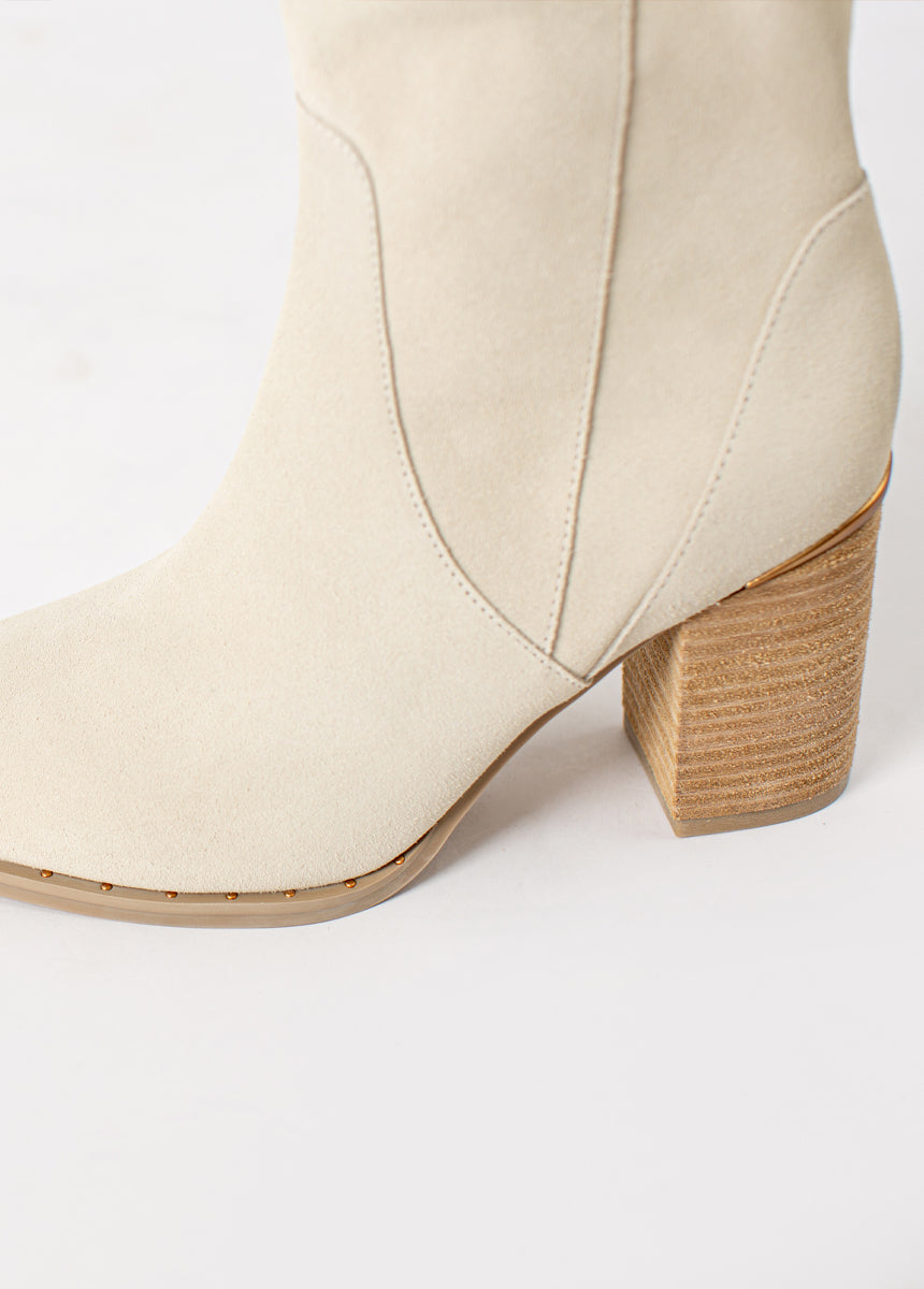 Nyra Slouch Boot in Ivory-My Prom Time