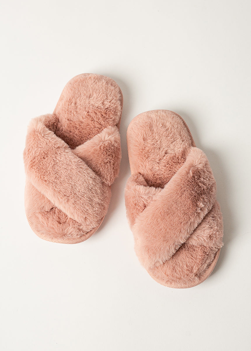 Prisca Slippers in Nude Pink-My Prom Time