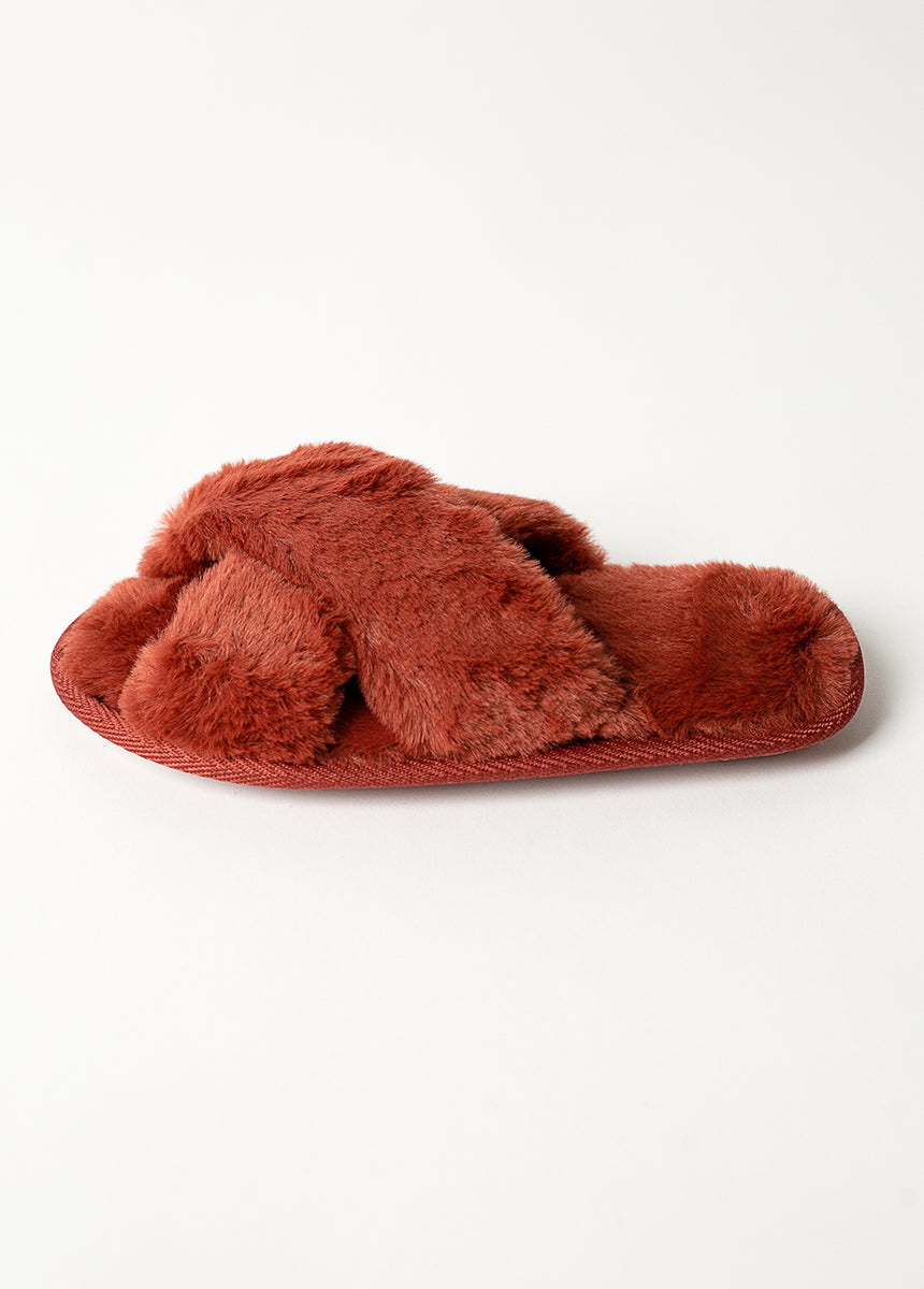 Prisca Slippers in Cinnamon-My Prom Time