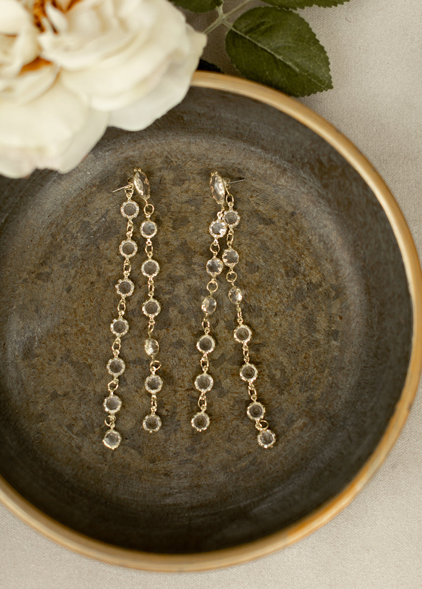 Chantelle Earring in Gold-My Prom Time