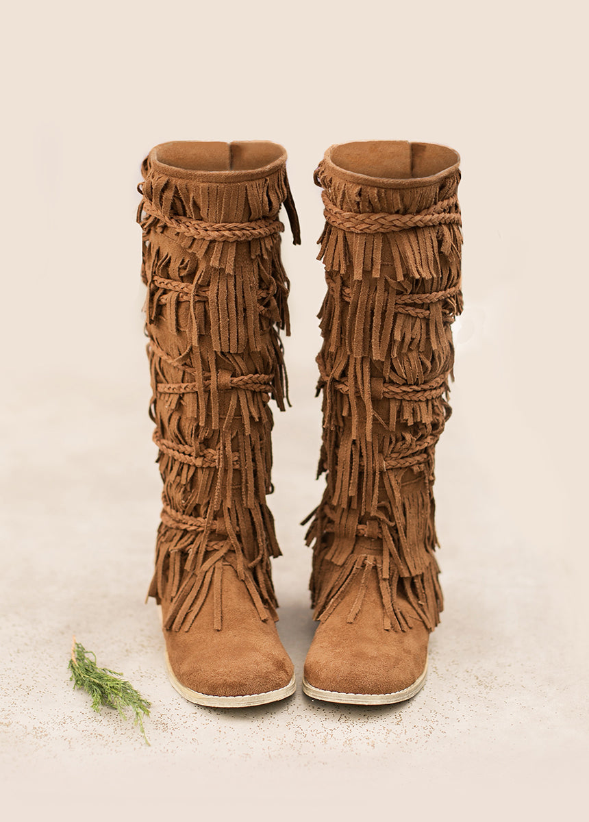 Riley Boot in Nutmeg-My Prom Time