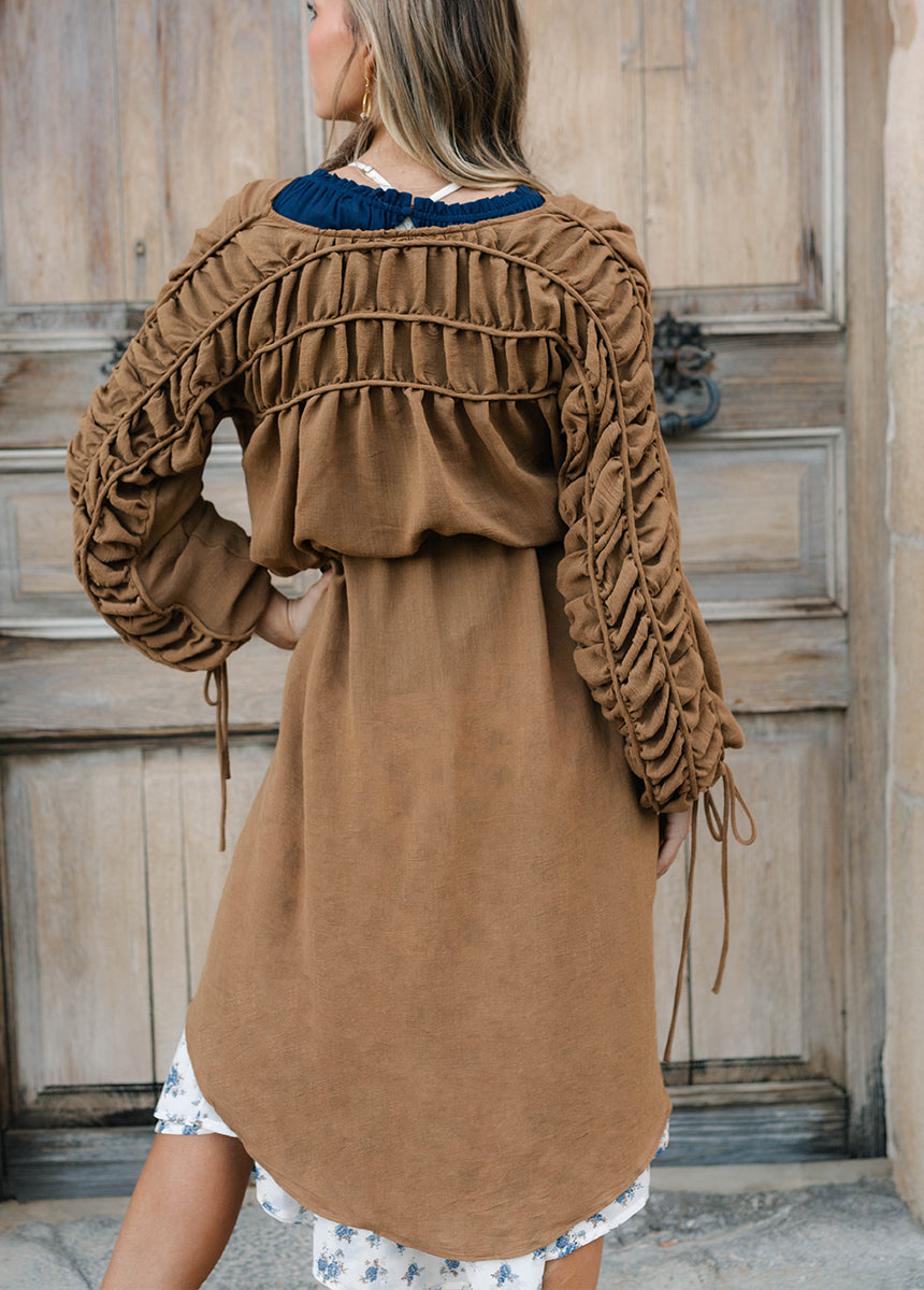 Brandy Duster in Camel-My Prom Time