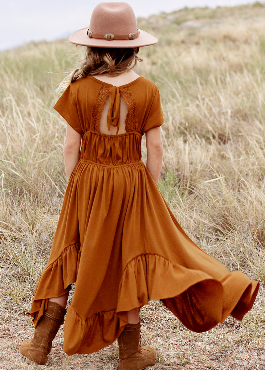 Braelyn Dress in Spice-My Prom Time