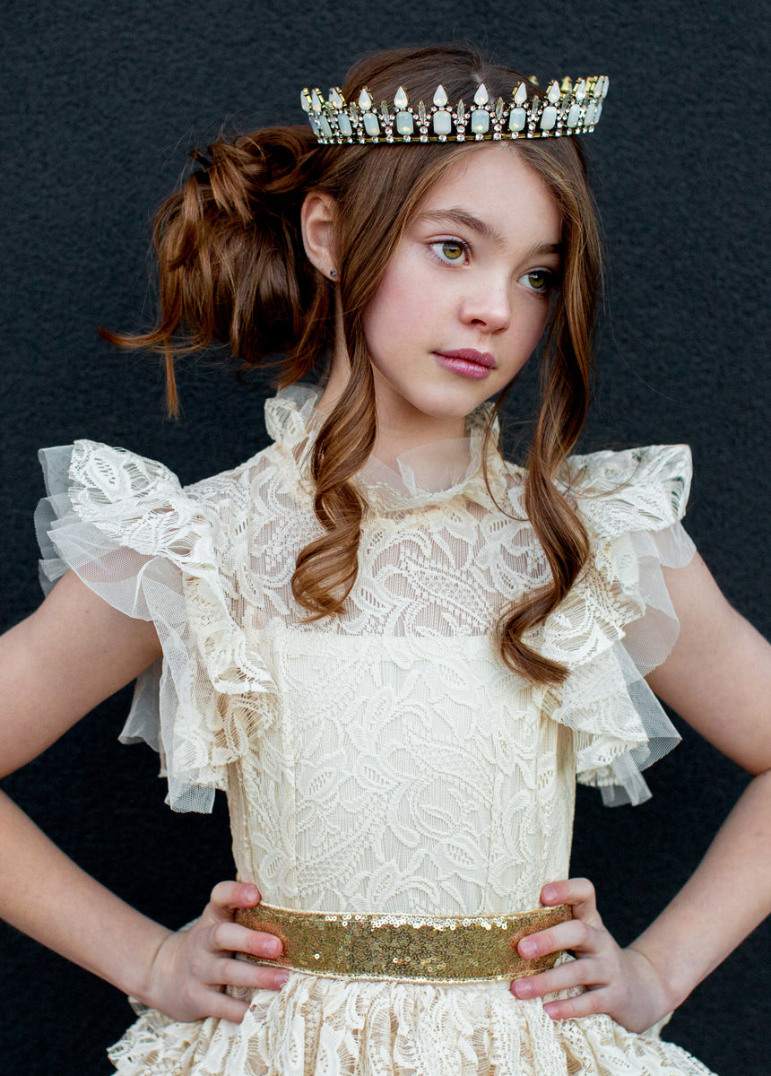 Fantasia Crown in Ivory-My Prom Time