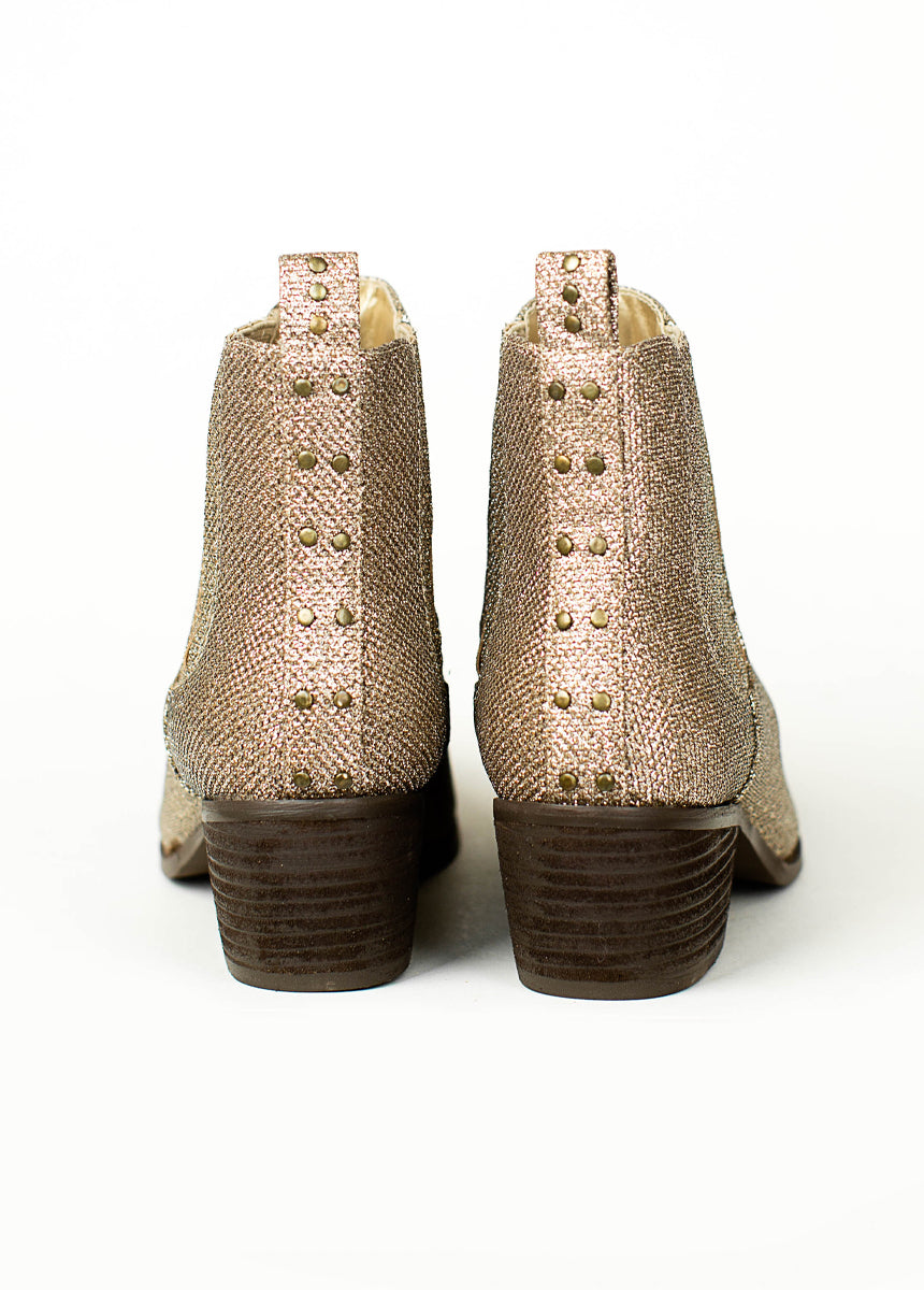 Chelzea Boot in Gold-My Prom Time