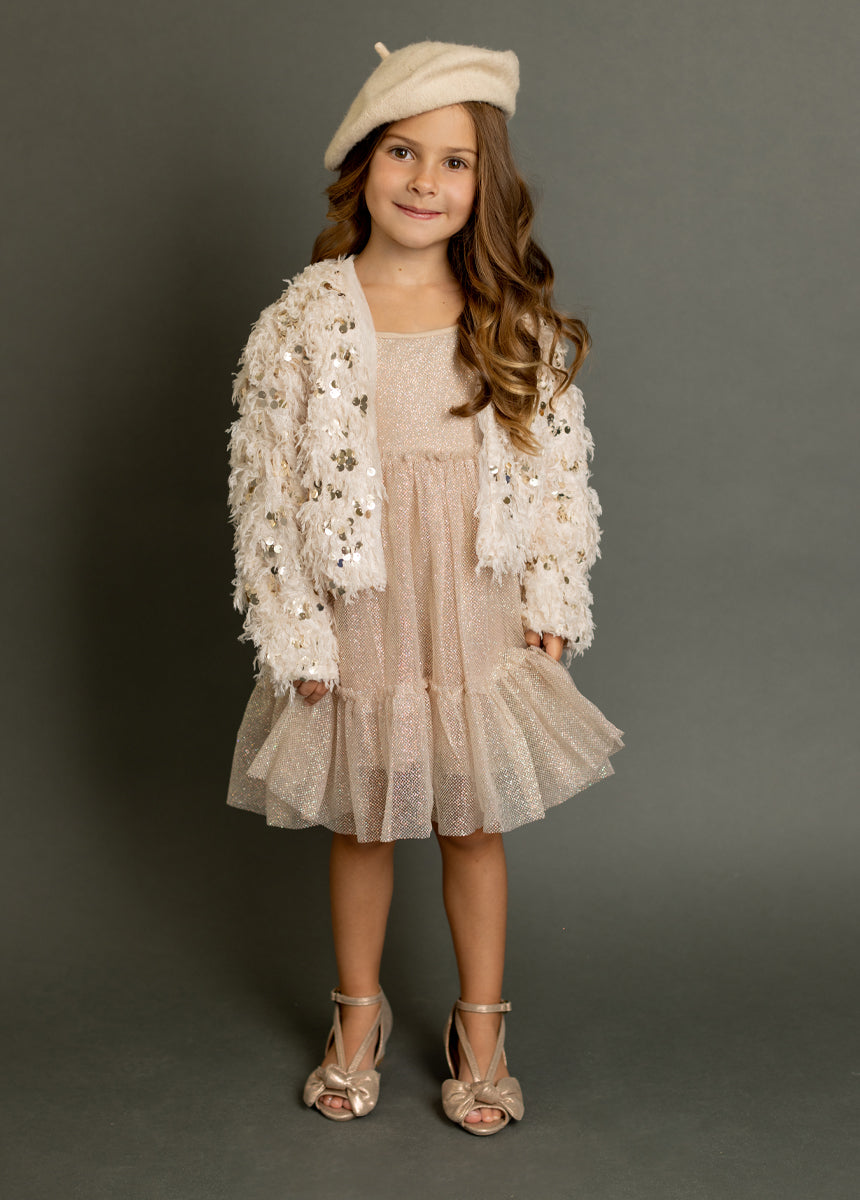 Andria Dress in Champagne-My Prom Time