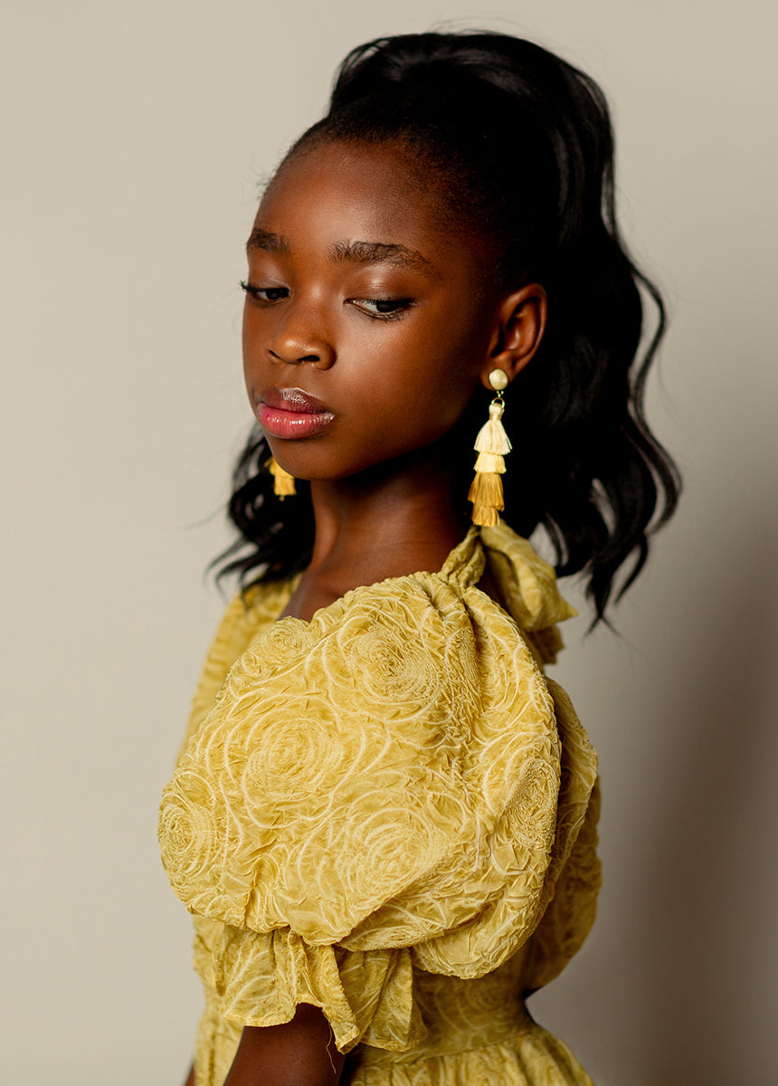 Shwaney Impact Dress in Citron-My Prom Time