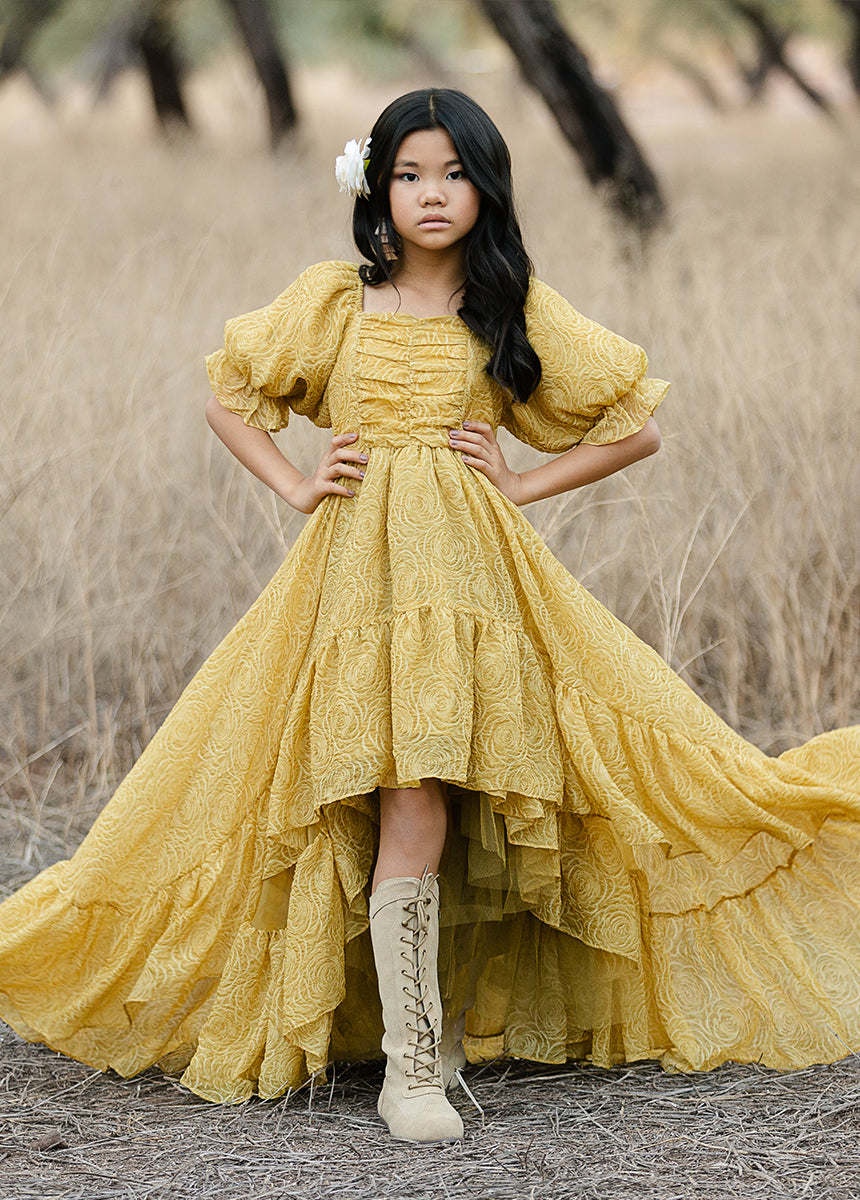 Shwaney Impact Dress in Citron-My Prom Time