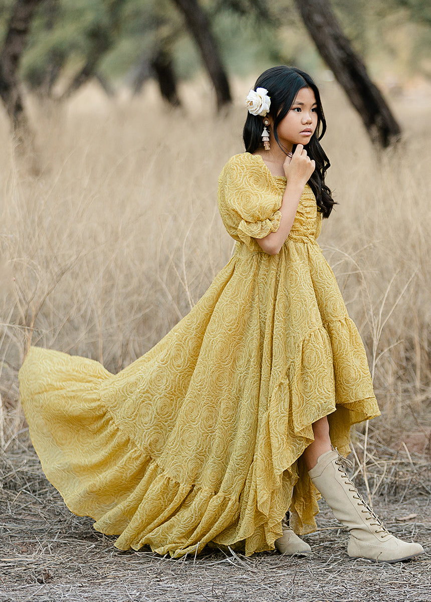 Shwaney Impact Dress in Citron-My Prom Time