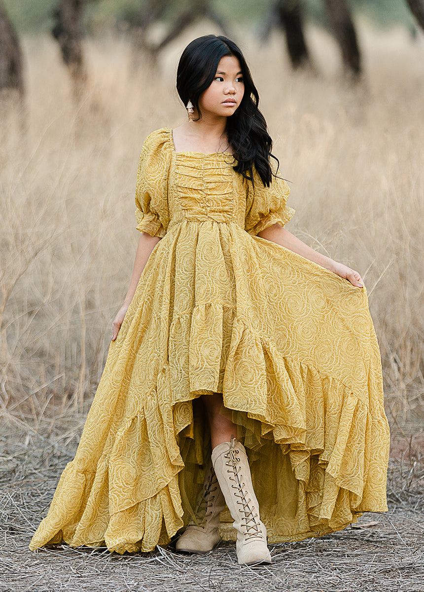 Shwaney Impact Dress in Citron-My Prom Time