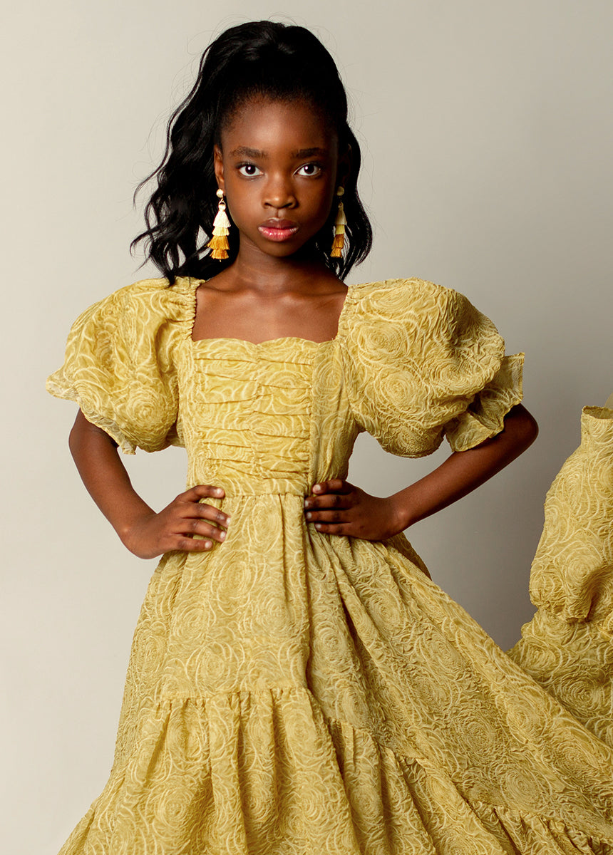 Shwaney Impact Dress in Citron-My Prom Time