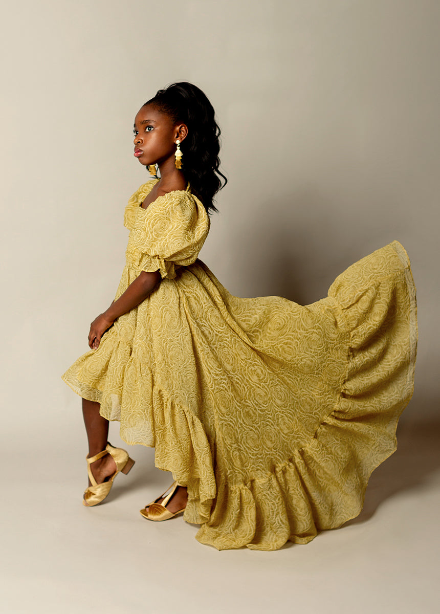 Shwaney Impact Dress in Citron-My Prom Time