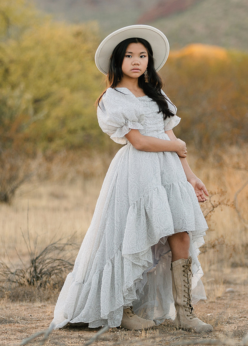 Shwaney Impact Dress in Smoke-My Prom Time