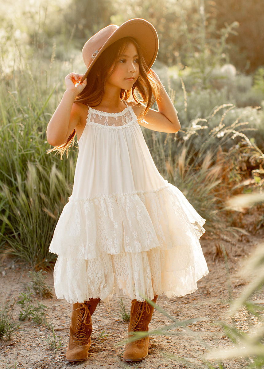 Catrina Dress in Cloud-My Prom Time