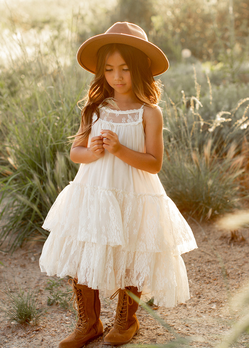 Catrina Dress in Cloud-My Prom Time