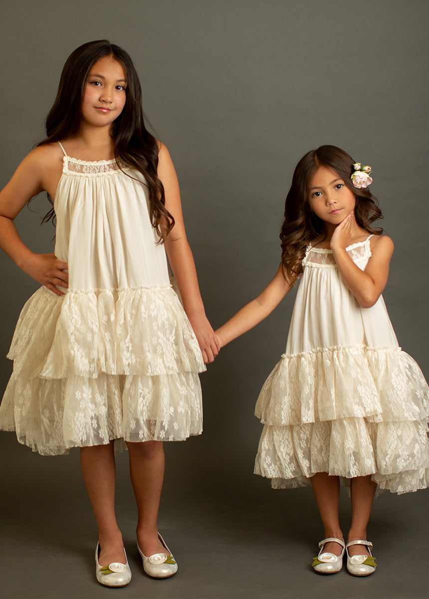 Catrina Dress in Cloud-My Prom Time