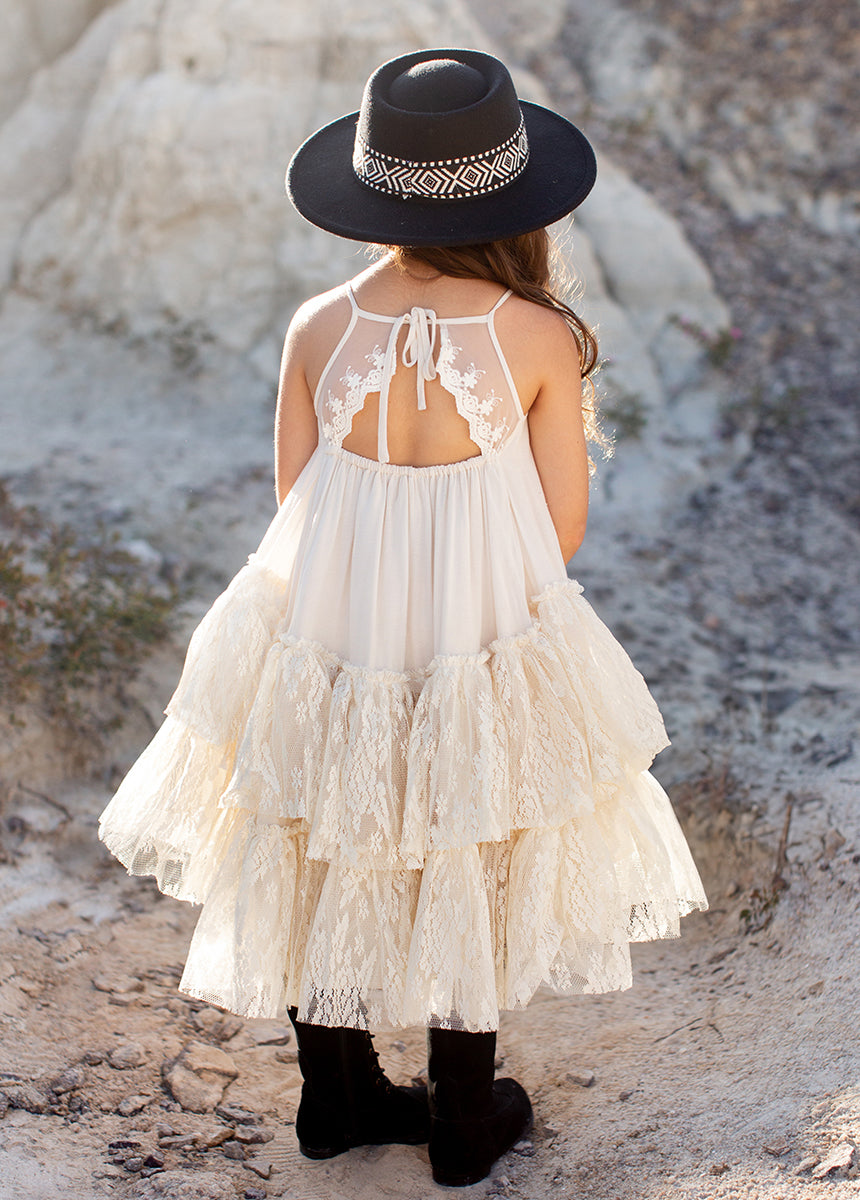 Catrina Dress in Cloud-My Prom Time