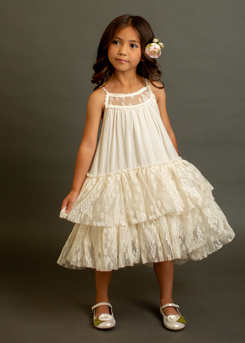 Catrina Dress in Cloud-My Prom Time