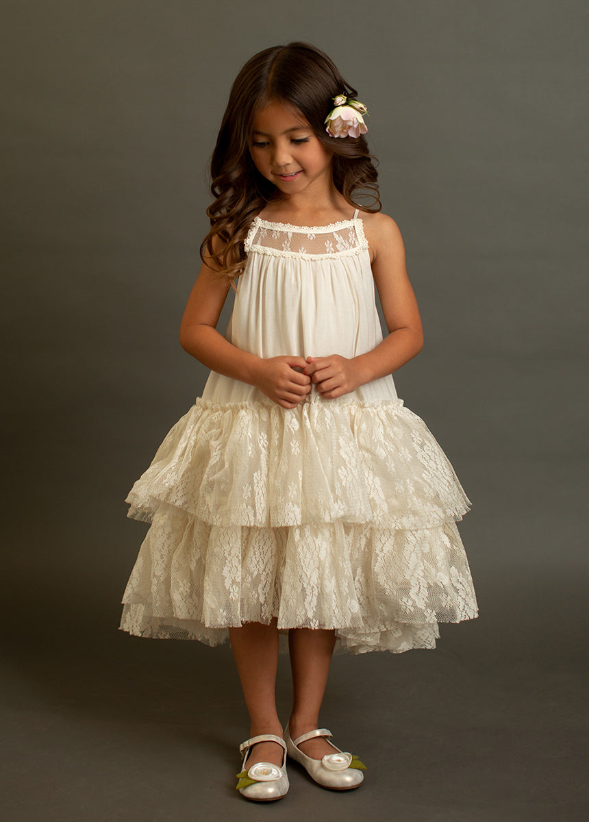 Catrina Dress in Cloud-My Prom Time