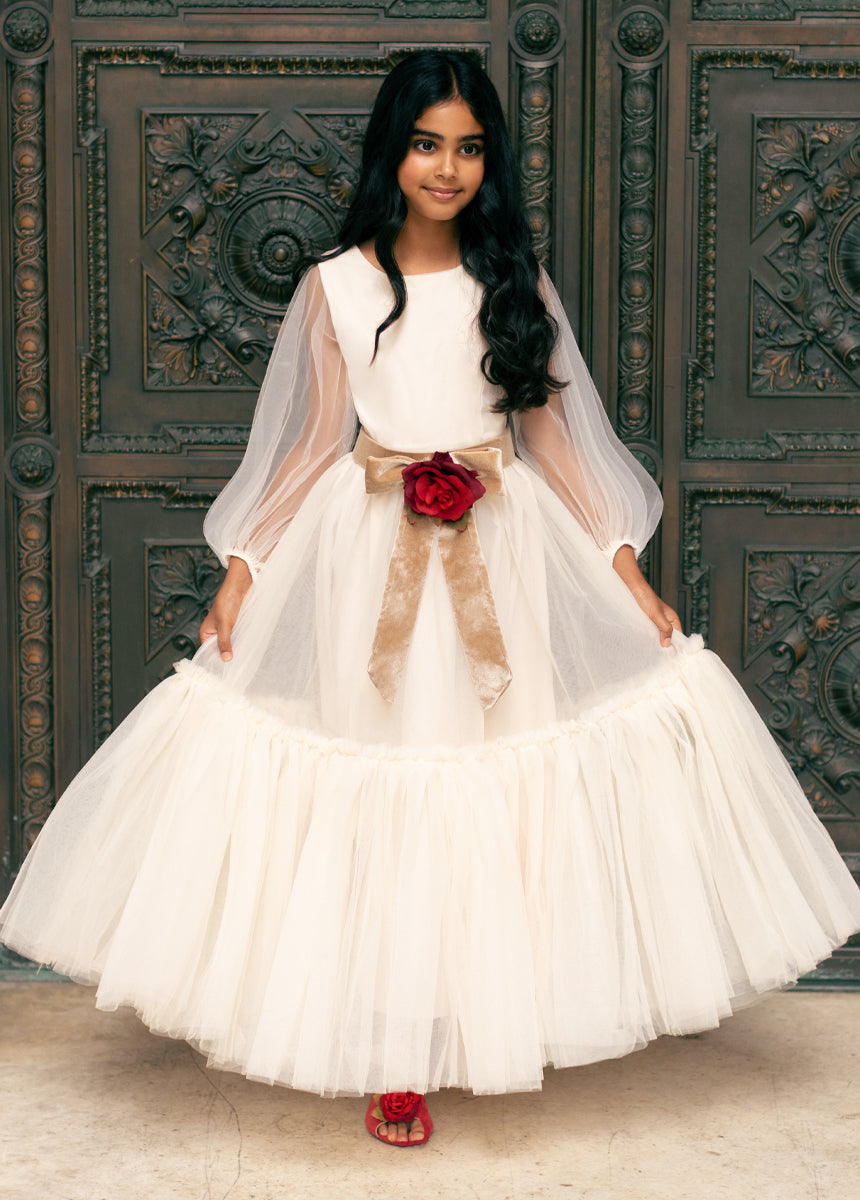 Blair Belt in Scarlet/Tan-My Prom Time