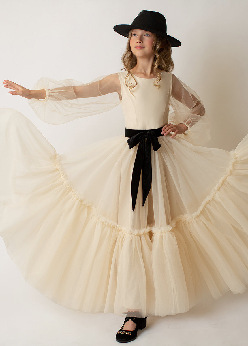 Clea Belt in Black-My Prom Time